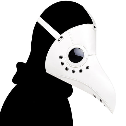 Uglysweatershops Halloween Plague Doctor Mask, Retro Long Nose Bird Beak Mask
