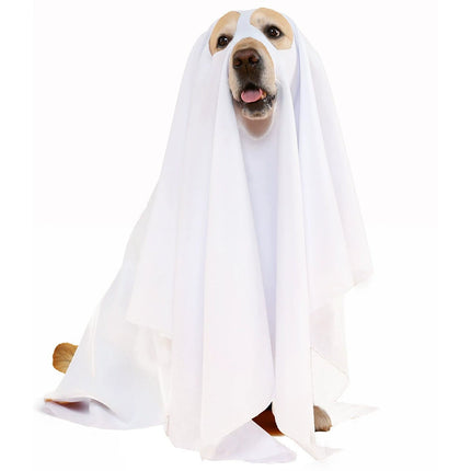 Uglysweatershops HalloweenGhost Suit Dog cosplay