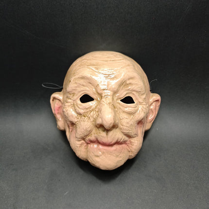 Uglysweatershops Halloween Ultra Realistic Old Witch Mask, Scary Halloween Decoration