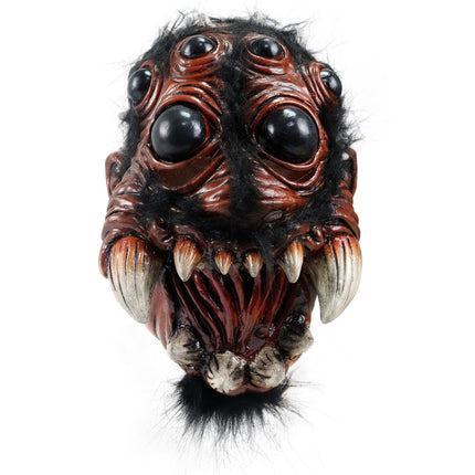 Uglysweatershops Halloween Creepy Multi-Eyed Spider Monster Latex Mask, Halloween Cosplay