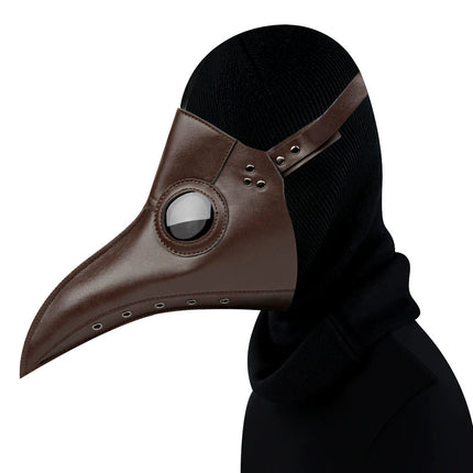 Uglysweatershops Halloween Plague Doctor Mask, Retro Long Nose Bird Beak Mask