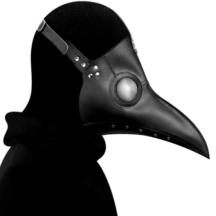 Uglysweatershops Halloween Plague Doctor Mask, Retro Long Nose Bird Beak Mask