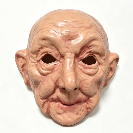 Uglysweatershops Halloween Ultra Realistic Old Witch Mask, Scary Halloween Decoration