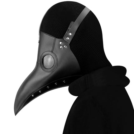 Uglysweatershops Halloween Plague Doctor Mask, Retro Long Nose Bird Beak Mask