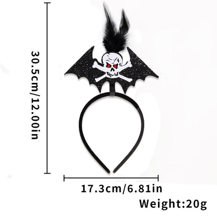 Uglysweatershops Halloween 2-Pack Adjustable Spooky 3D Headband
