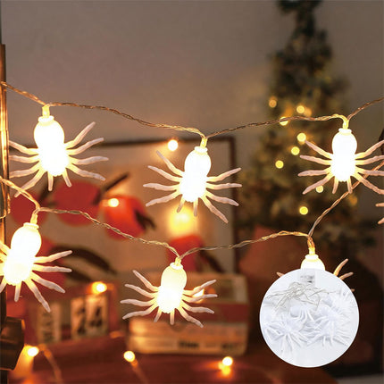 Uglysweatershops Halloween Strange Ghost Elf Decorative String Lights