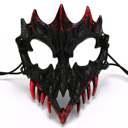 Uglysweatershops Halloween Half-face Orc Mask