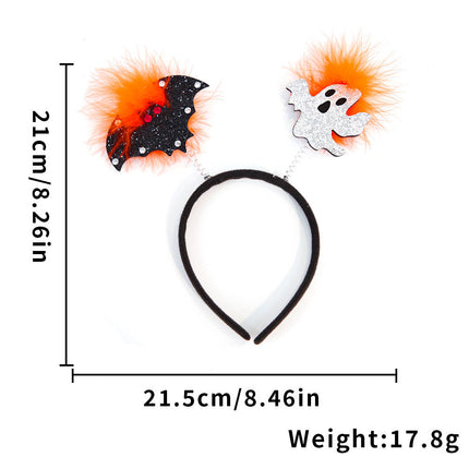 Uglysweatershops Halloween 2-Pack Adjustable Spooky 3D Headband