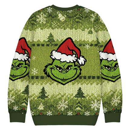 Uglysweatershops Merry Smile Christmas Ugly Sweatshirt