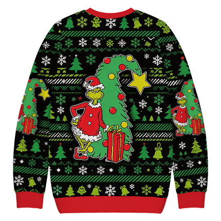 Uglysweatershops Mad Engine Christmas Ugly Sweatshirt