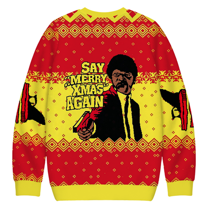 Uglysweatershops Merry Xmas Again Christmas Ugly Sweatshirt