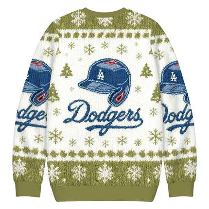 Uglysweatershops LA Blue Christmas Ugly Sweatshirt