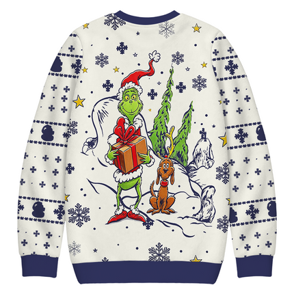 Uglysweatershops Max Funny Christmas Ugly Sweatshirt