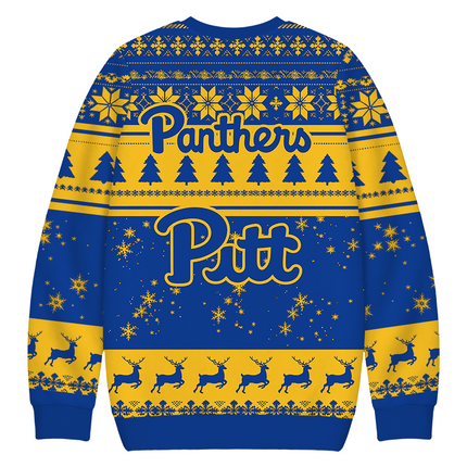 Uglysweatershops Green Monster Football Christmas Ugly Sweatshirt