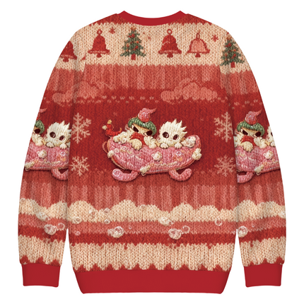 Uglysweatershops Exploring With Friends Christmas Ugly Sweatshirt