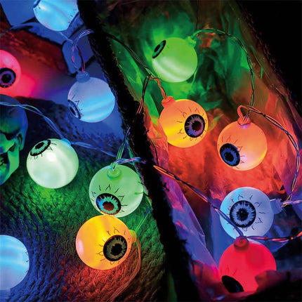 Uglysweatershops Halloween Strange Ghost Elf Decorative String Lights