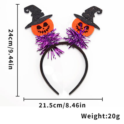 Uglysweatershops Halloween 2-Pack Adjustable Spooky 3D Headband
