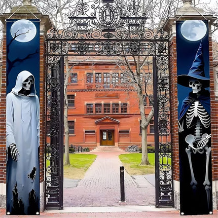 Uglysweatershops Halloween Outdoor Horror-themed Decorative Flags