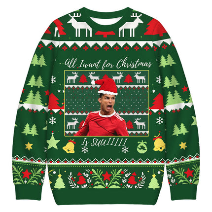 Uglysweatershops The Boys Funny Christmas Ugly Sweatshirt