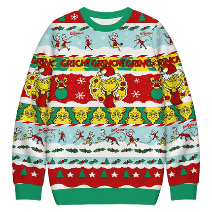 Uglysweatershops Dacing Funny Christmas Ugly Sweatshirt