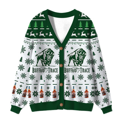 Uglysweatershops Trace Vintage Ugly Cardigan Sweater