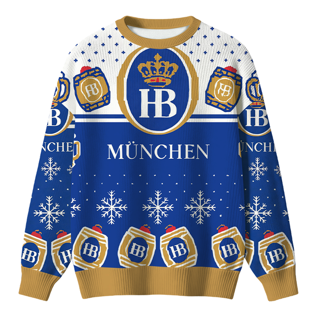 Uglysweatershops HB Vintage Christmas Ugly Sweater