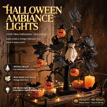 Uglysweatershops Halloween Spooky Atmosphere Simulated Dead Tree Lamp