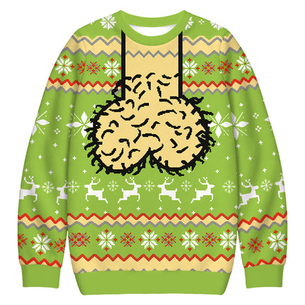Uglysweatershops Dicky Meme Christmas Ugly Sweatshirt