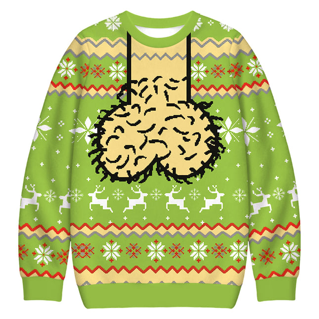 Uglysweatershops Dicky Meme Christmas Ugly Sweatshirt