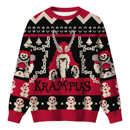 Uglysweatershops Dark Folklore Christmas Ugly Sweater