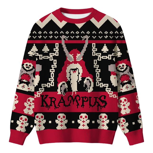 Uglysweatershops Dark Folklore Christmas Ugly Sweater