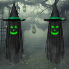Uglysweatershops Ghostly Glow-in-the-Dark Wizard Hat