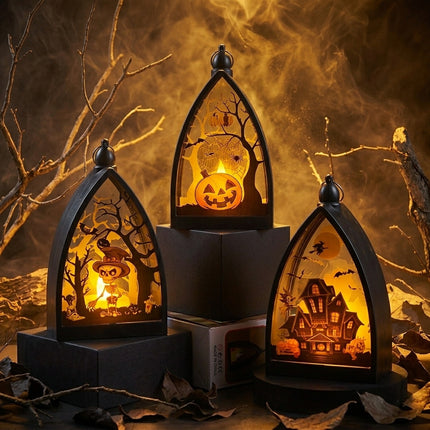 Uglysweatershops Halloween Decorative Ambient Electronic Candle Light