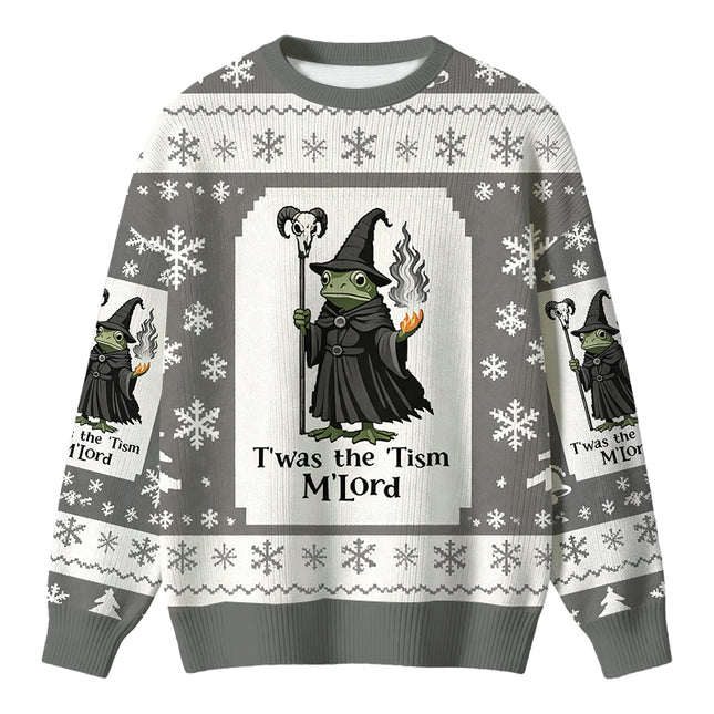 Uglysweatershops Witch Frog Christmas Ugly Sweater