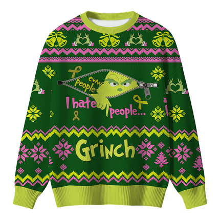 Uglysweatershops I Hate People Christmas Ugly Sweater