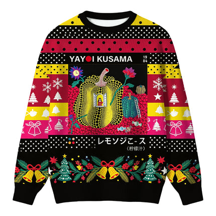 Uglysweatershops Surreal Fantasy Pumpkin Vintage Christmas Ugly Sweater
