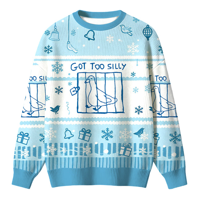 Uglysweatershops Got Too Silly Meme Christmas Ugly Sweater