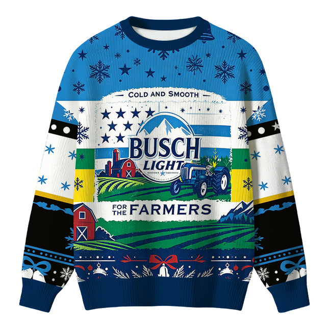 Uglysweatershops For the Farmers Christmas Ugly Sweater