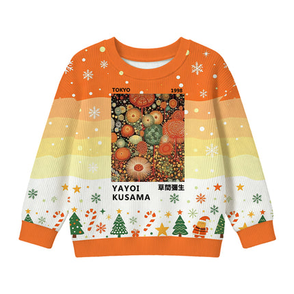 Uglysweatershops Dotted Bloom Kids Ugly Sweater