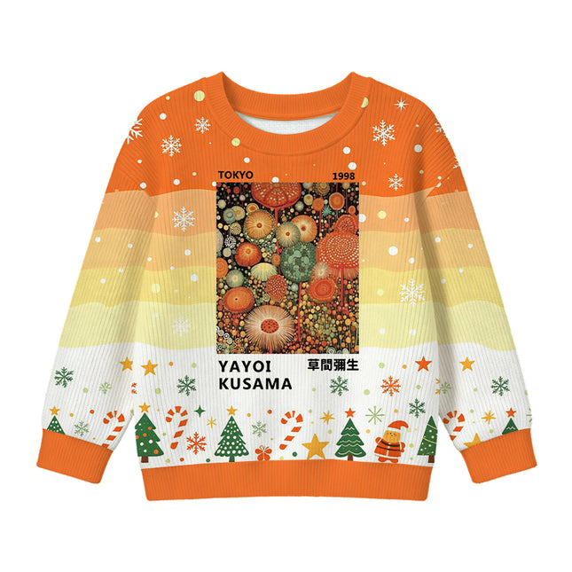 Uglysweatershops Dotted Bloom Kids Ugly Sweater