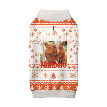 Uglysweatershops Smkong Orange Cat Dog & Cat Pet Sweater