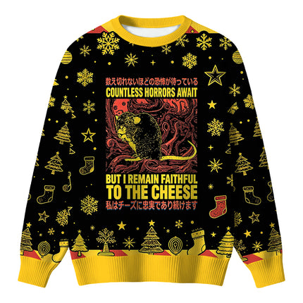 Uglysweatershops Countless Horrors Await But Remain Faithful to the Cheese Christmas Ugly Sweater