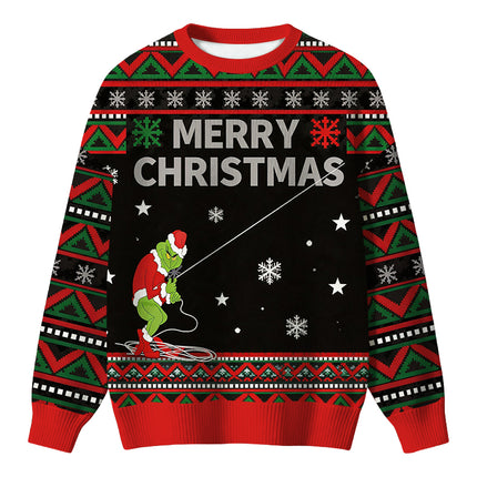 Uglysweatershops Stole Funny Christmas Ugly Sweater