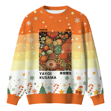 Uglysweatershops Dotted Bloom Christmas Ugly Sweater