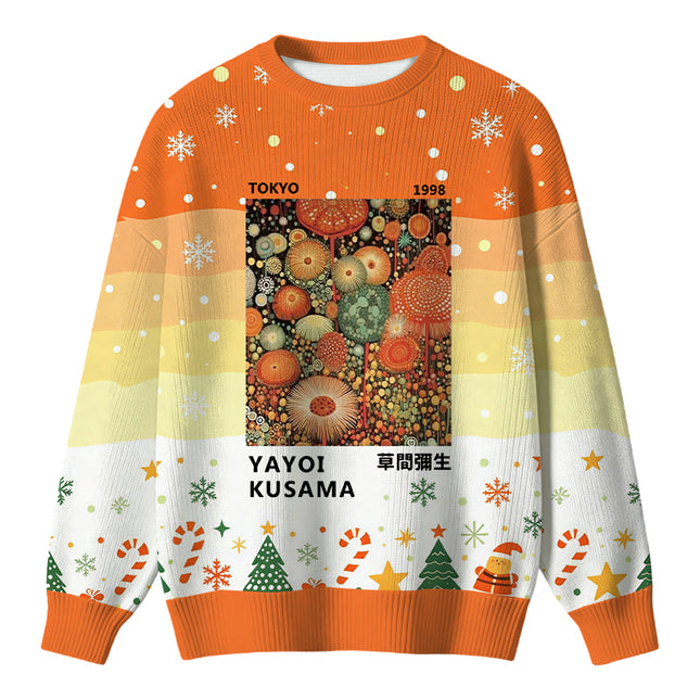 Uglysweatershops Dotted Bloom Christmas Ugly Sweater