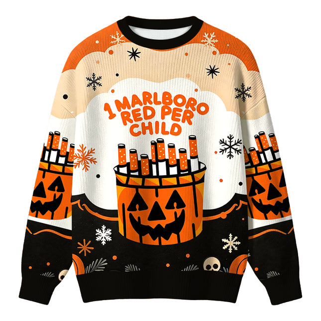 Uglysweatershops Red Per Child Christmas Ugly Sweater