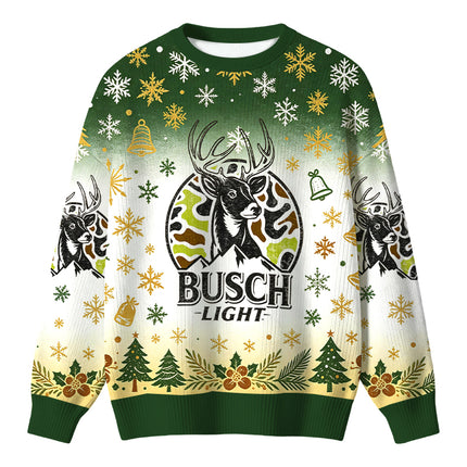 Uglysweatershops Deer Hunting Christmas Ugly Sweater
