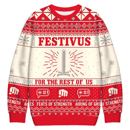 Uglysweatershops The Rest Of Us Christmas Ugly Sweatshirt