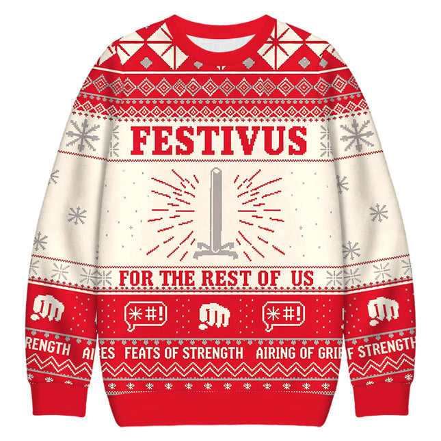 Uglysweatershops The Rest Of Us Christmas Ugly Sweatshirt