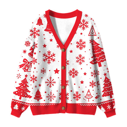 Uglysweatershops Pleae Don't Ugly Cardigan Sweater